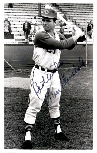 1969 Cleveland Indians Postcards #NNO Lou Klimchock Front