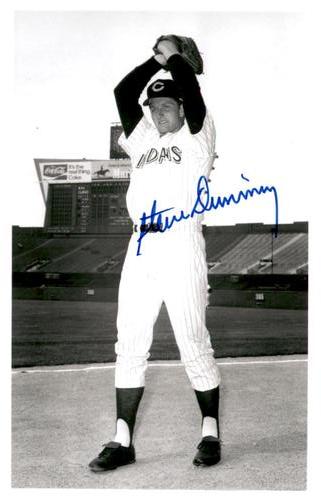 1971 Cleveland Indians Postcards #NNO Steve Dunning Front
