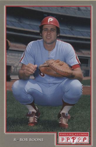 2009 Philadelphia Phillies Alumni Photo Cards #NNO Bob Boone Front