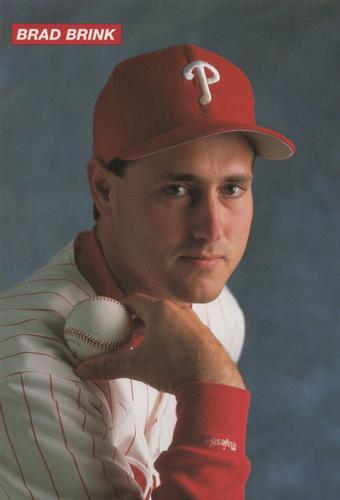 1992 Medford Philadelphia Phillies Photocards - Update #NNO Brad Brink Front