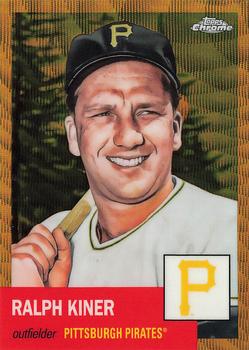 2022 Topps Chrome Platinum Anniversary - Gold Wave Refractor #152 Ralph Kiner Front
