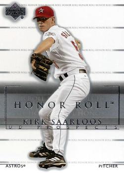 2002 Upper Deck Rookie Debut - 2002 Upper Deck Honor Roll Update #152 Kirk Saarloos Front