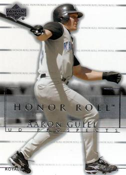 2002 Upper Deck Rookie Debut - 2002 Upper Deck Honor Roll Update #156 Aaron Guiel Front