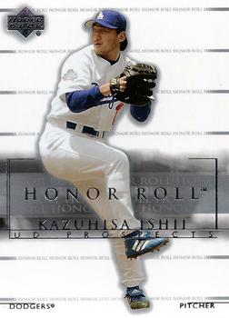 2002 Upper Deck Rookie Debut - 2002 Upper Deck Honor Roll Update #157 Kazuhisa Ishii Front