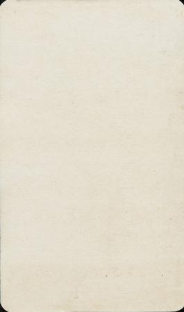 1872-74 Warren Studio Boston Red Stockings CDV's #NNO Harry Schafer Back