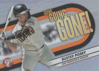 2023 Topps Pristine - Going, Going, Gone! #GGG-12 Buster Posey Front