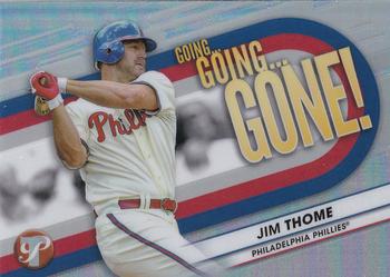 2023 Topps Pristine - Going, Going, Gone! #GGG-18 Jim Thome Front