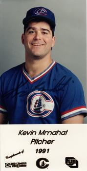 1991 Cord Camera Columbus Clippers Photos #NNO Kevin Mmahat Front