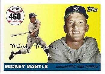 2007 Topps Updates & Highlights - Mickey Mantle Home Run History #MHR460 Mickey Mantle Front