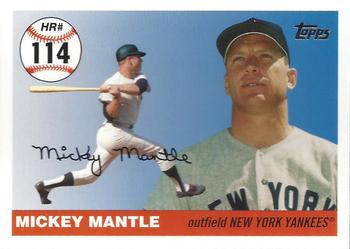 2006 Topps Updates & Highlights - Mickey Mantle Home Run History #MHR114 Mickey Mantle Front
