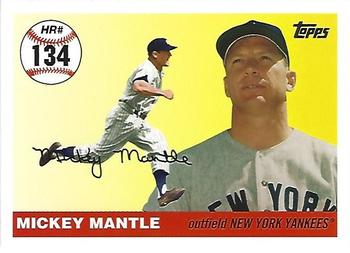 2006 Topps Updates & Highlights - Mickey Mantle Home Run History #MHR134 Mickey Mantle Front