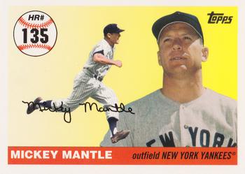 2006 Topps Updates & Highlights - Mickey Mantle Home Run History #MHR135 Mickey Mantle Front