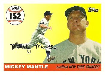 2006 Topps Updates & Highlights - Mickey Mantle Home Run History #MHR152 Mickey Mantle Front