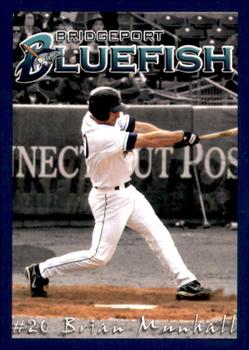 2008 Bridgeport Bluefish #NNO Brian Munhall Front