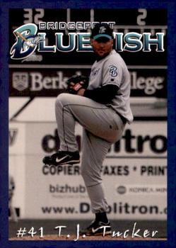 2008 Bridgeport Bluefish #NNO T.J. Tucker Front