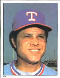 1981 Topps Stickers #134 Bump Wills Front