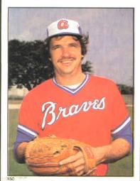 1981 Topps Stickers #150 Rick Camp Front
