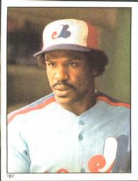 1981 Topps Stickers #187 Andre Dawson Front