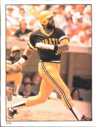1981 Topps Stickers #210 Dave Parker Front