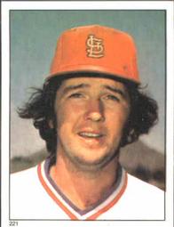 1981 Topps Stickers #221 Bruce Sutter Front