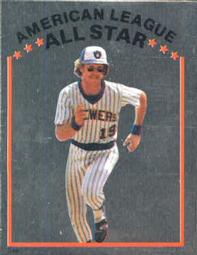 1981 Topps Stickers #244 Robin Yount Front