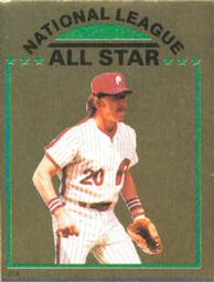 1981 Topps Stickers #254 Mike Schmidt Front