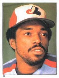 1981 Topps Stickers #23 Ron LeFlore Front