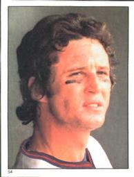 1981 Topps Stickers #54 Butch Hobson Front