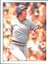 1981 Topps Stickers #9 George Brett Front
