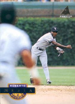 1994 Pinnacle #181 Roberto Mejia Front