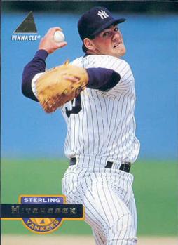 1994 Pinnacle #213 Sterling Hitchcock Front