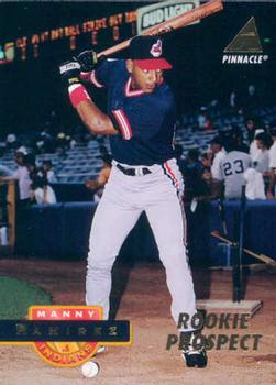 1994 Pinnacle #244 Manny Ramirez Front