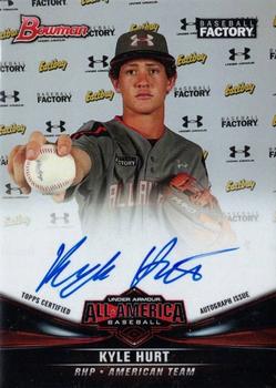 2022 Bowman Chrome - Under Armour All-America Game Autographs #UAA-8 Kyle Hurt Front