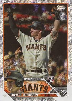 2023 Topps - Foilboard Retail #571 Bryce Johnson Front