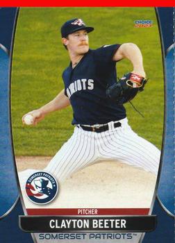 2023 Choice Somerset Patriots Somerset County Promos #NNO Clayton Beeter Front