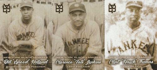 2023 Choice Somerset Patriots Tribute to the New York Black Yankees - Panel #NYBY-1-NYBY3 Bill 