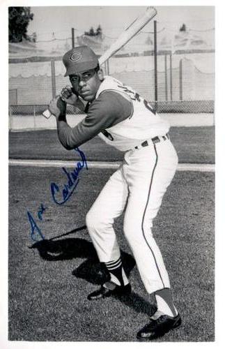 1968 Cleveland Indians Postcards #NNO Jose Cardenal Front