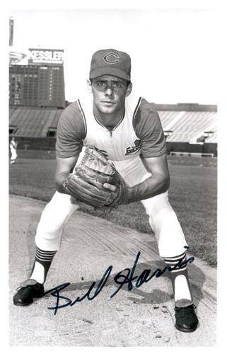 1968 Cleveland Indians Postcards #NNO Bill Harris Front