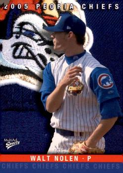 2005 MultiAd Peoria Chiefs #19 Walt Nolen Front