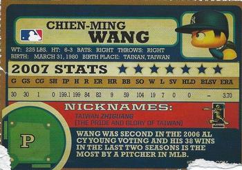 2008 Konami MLB Power Pros #NNO Chien-Ming Wang Back