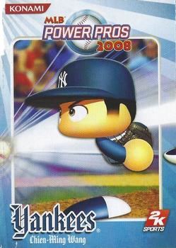 2008 Konami MLB Power Pros #NNO Chien-Ming Wang Front