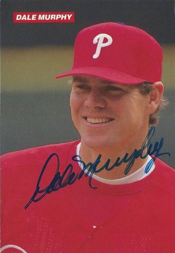1993 Medford Philadelphia Phillies Photocards Update - Non-Set Cards #NNO Dale Murphy Front