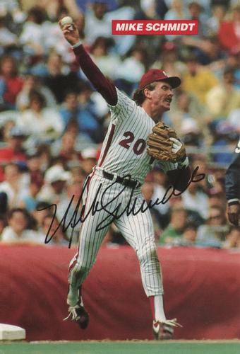 1993 Medford Philadelphia Phillies Photocards Update - Non-Set Cards #NNO Mike Schmidt Front