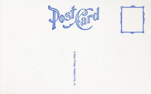 1986-87 3-Starr Press Bogyo Postcards #NNO George Kell Back
