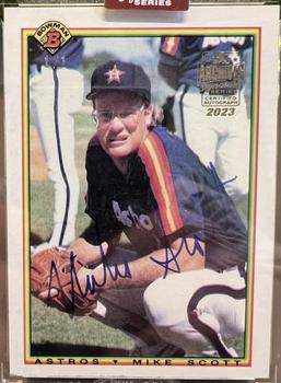 2023 Topps Archives Signature Series Retired Player Edition - Mike Scott #71 Mike Scott Front