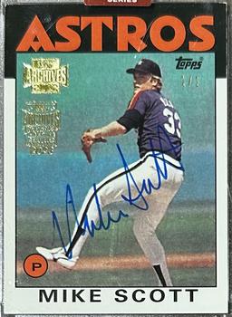 2023 Topps Archives Signature Series Retired Player Edition - Mike Scott #268 Mike Scott Front