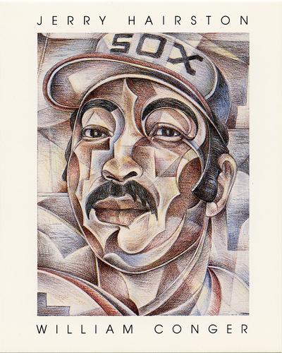 1985 Renaissance Society Chicago White Sox Baseball Card Portraits #NNO Jerry Hairston Front