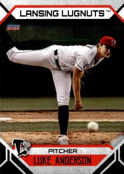 2023 Choice Lansing Lugnuts #02 Luke Anderson Front
