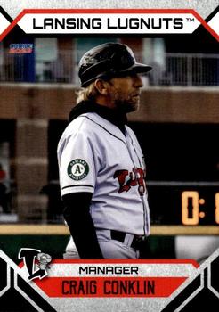 2023 Choice Lansing Lugnuts #32 Craig Conklin Front