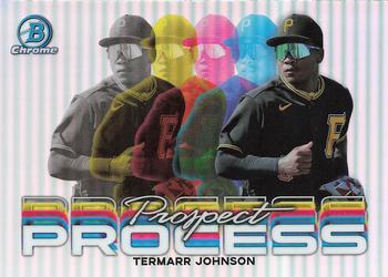 2023 Bowman Chrome - Prospect Process #PRP-8 Termarr Johnson Front